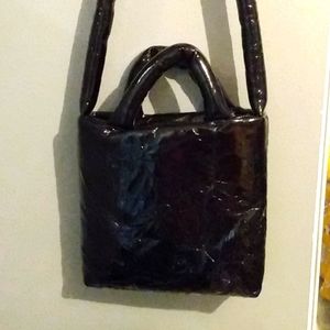 NWOT Kassl Editions Small Shoulder Bag Black